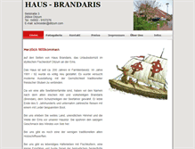 Tablet Screenshot of haus-brandaris.de